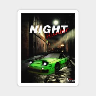 JDM 240SX [Green] Night Hunter Magnet