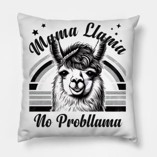 Llama No Prob-llama - Funny & Cute Design Pillow