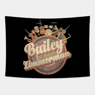 Music Tour Vintage Retro Style // Bailey Zimmerman Tapestry