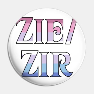 Bigender Zie/Zir Pin