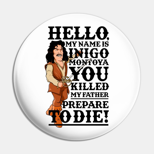 Inigo Montoya Pin by wloem