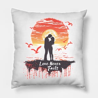 Love never Fails Pillow