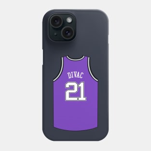 Vlade Divac Sacramento Jersey Qiangy Phone Case