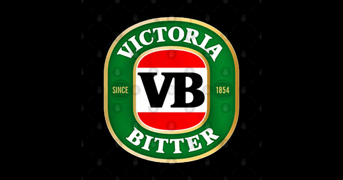 Victoria bitter beer Beers Sticker TeePublic