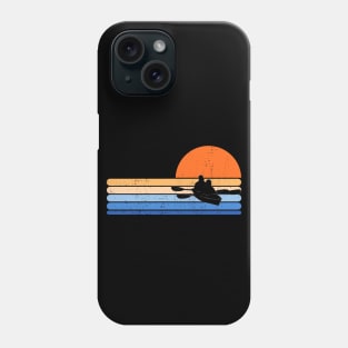 Funny Retro Kayaking Gets Me Wet Kayaker Paddling Boating Phone Case