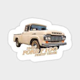 1959 Ford F100 Pickup Truck Magnet