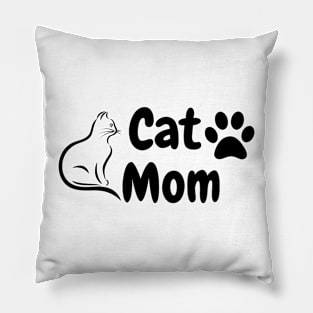 Cat Mom Pillow