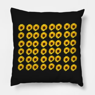 flower yellow  summer lifestyle Pillow