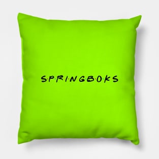 Springboks rugby Pillow