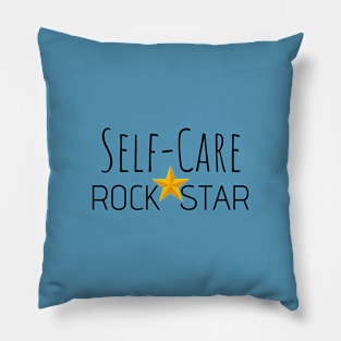 Self-Care Rockstar Pillow