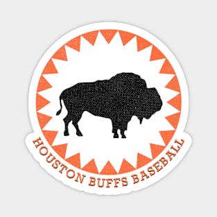 Historic Houston Buffalos Minor League Baseball Magnet