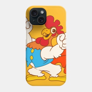 pointing rooster Phone Case
