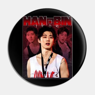 HAN-BIN IKON BOOTLEG T-SHIRT Pin