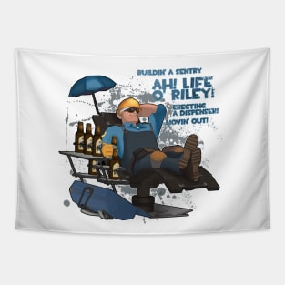 Blue Engineer - Team Fortress 2 Tapestry