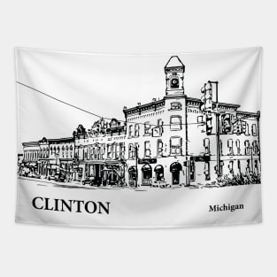 Clinton Michigan Tapestry