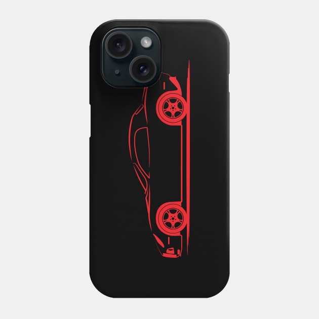 Alfa Romeo 8C Spider Competizione Red Phone Case by PauHanaDesign