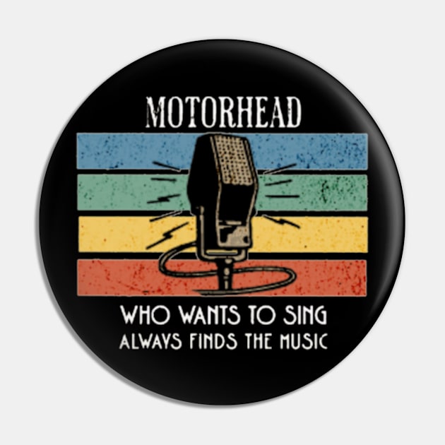 motorhead /vintage microphone Pin by girls store