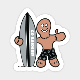 Surfs Up for the Las Vegas Raiders! Magnet