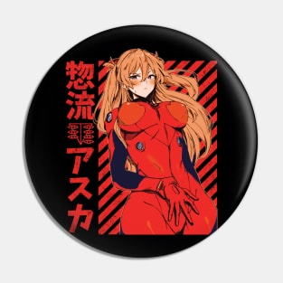 Evangelion - Asuka Poster Pin