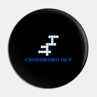 Crossword Guy Pin