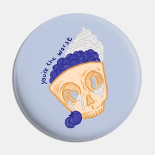 Blueberry Bummer Pin