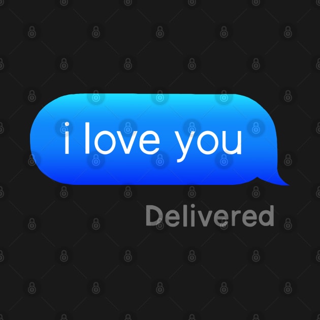 I Love You Text by sparkling-in-silence