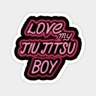 Love my Jiu Jitsu Boy Magnet