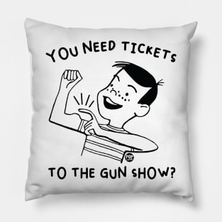 gun show Pillow