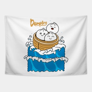 Dumpling in the Wave Tapestry