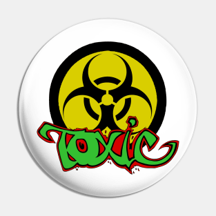 Toxic Logo #2 Pin