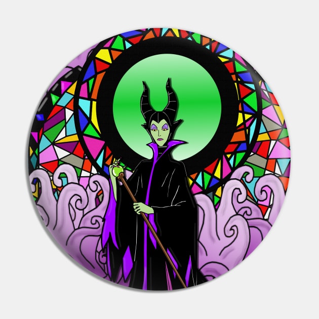 All Hail Maleficent Pin by FancyKat
