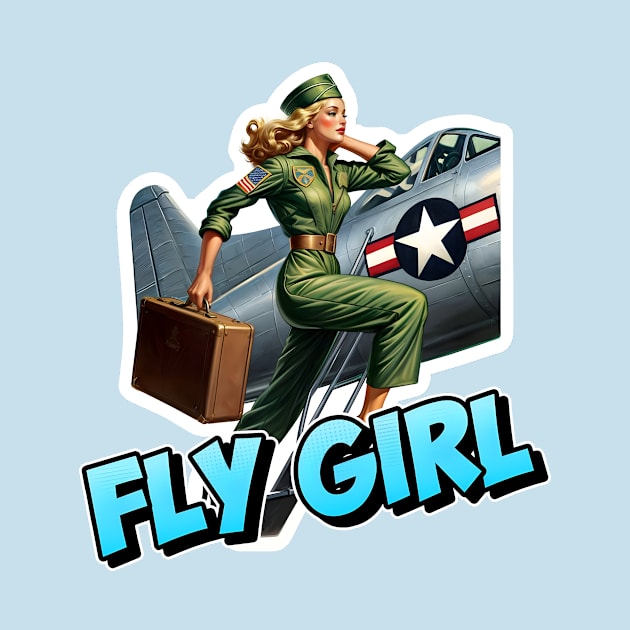 Fly Girl by Rawlifegraphic