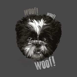 Shih-Tzu Says Woof Woof T-Shirt