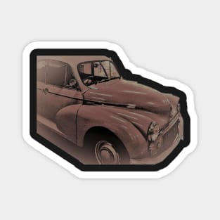 The mighty Morris minor Magnet