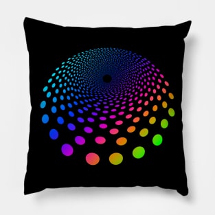 Circled Optical Illusion - #1 Pillow