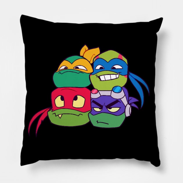 Best Bros! Pillow by anitasafonova