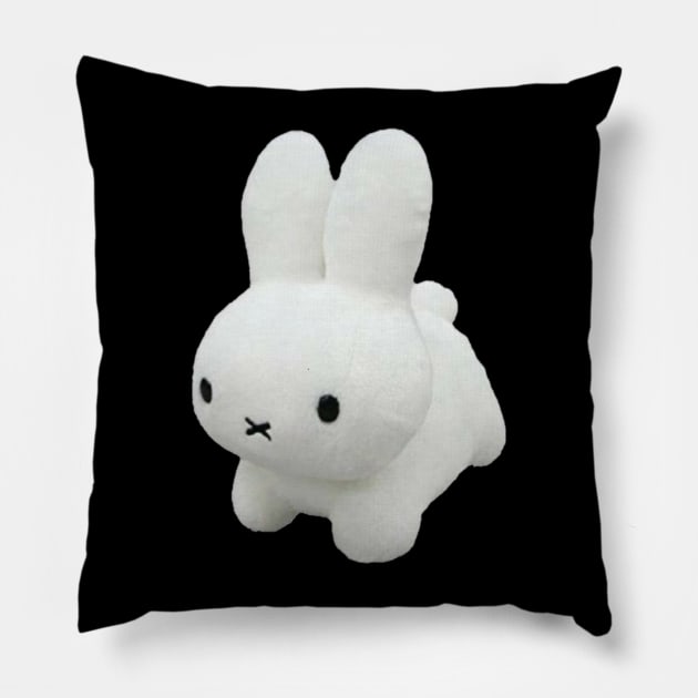 Vintage Cute Peluche Miffy Pillow by wfmacawrub