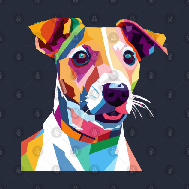 Jack Russell Terrier Pop Art - Dog Lover Gifts by PawPopArt