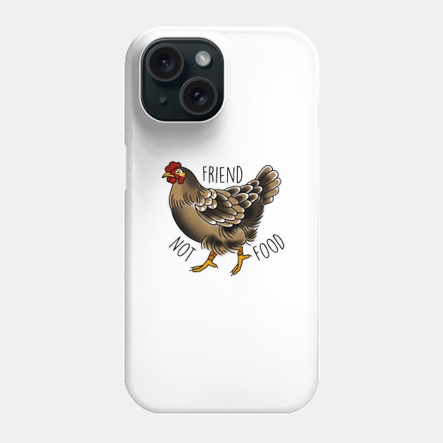 Friend not food Phone Case by NicoleHarvey