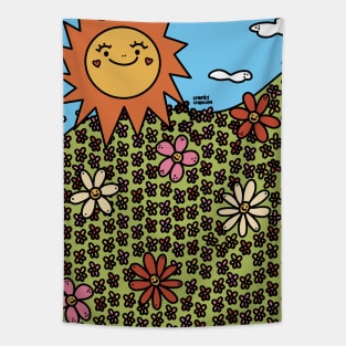 Flower Field Tapestry