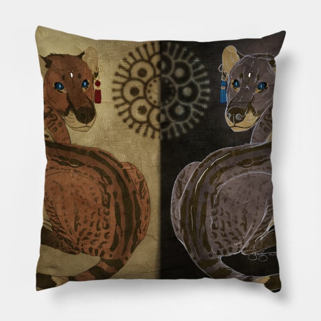 Bhrama tōṛakara Pillow by tempusobscura