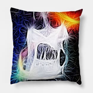 Ghostly figure Pillow