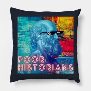 Poor Historians Alternate Logo Pillow