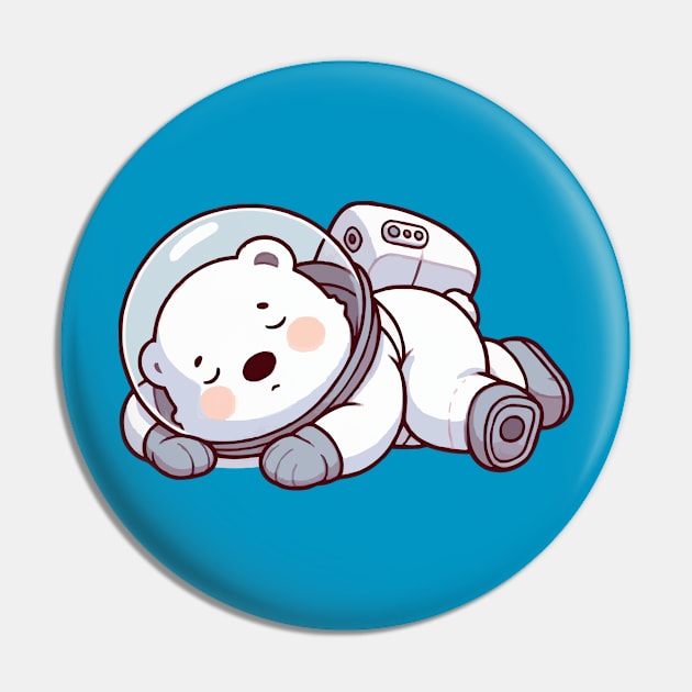 cute astronaut polar bear Pin by fikriamrullah