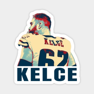 Jason Kelce Retro Pop Art Magnet