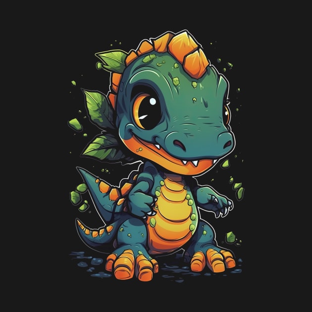 Cute Dinosaur by difrats