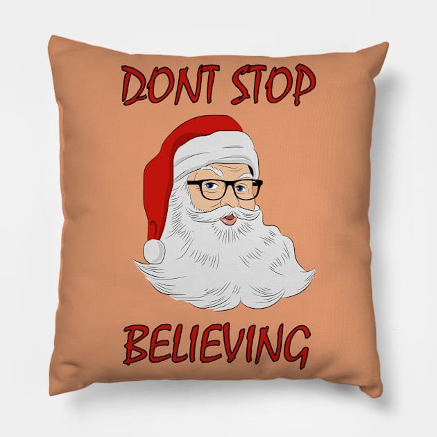 Santa  Clause Pillow by ImanElsaidy