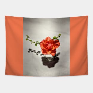 One Orange Flower Tapestry