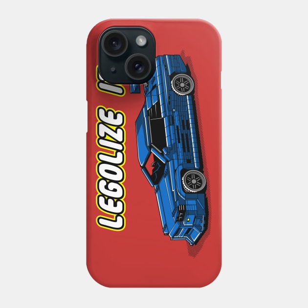 Nissan Skyline GT-R R34 - Legolize it Phone Case by rizadeli