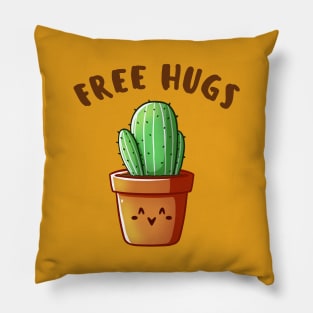 Free Hugs - Cactus Pillow